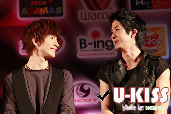 U-KISS in Thailand 05-04-10:Kiseop,Kibum