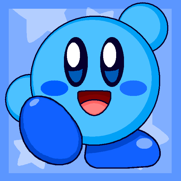 Kirby Blue Profile