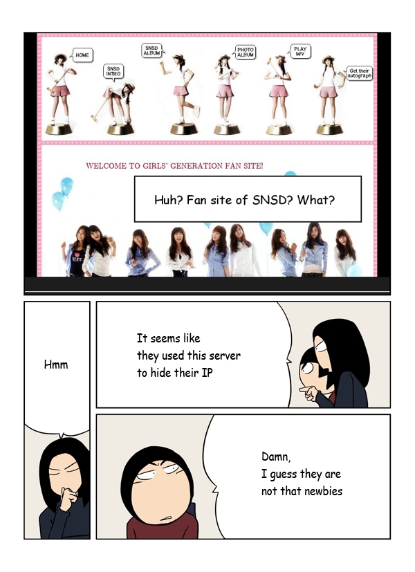 d0203 [Comic] SNSD in Hacking Contest
