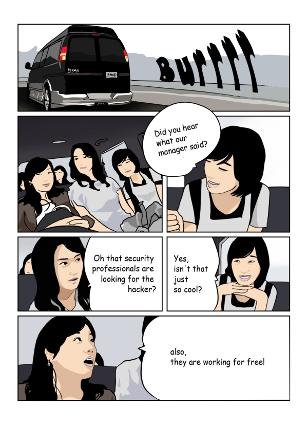 y0801 [Comic] SNSD in Hacking Contest