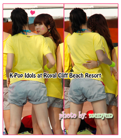 Krystal&Hyunah(♥ดูสายตาฮยอนอา)