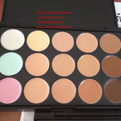 cherrynatshopขายพาเลทคอนซีลเลอร์15เแดสีปกปิดขั้นเทพ,พาเลทคอนซีลเลอร์ปกปิดดีมากๆ