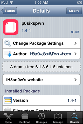 p0sixspwn ios 6.1.6 p0sixspwn ios 6.1.6