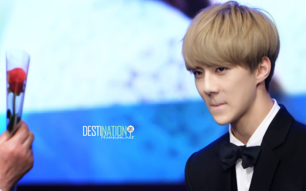 [Pic] 121128 Sehun at The 19th Korean Entertainment Awards  [Destination]