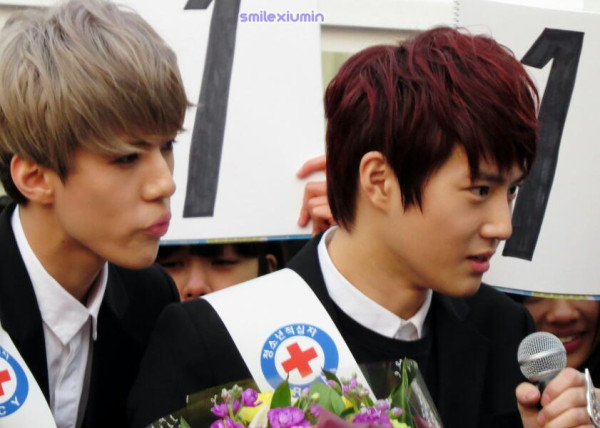 [Pic] 121202 EXO-K @ Red Cross Youth