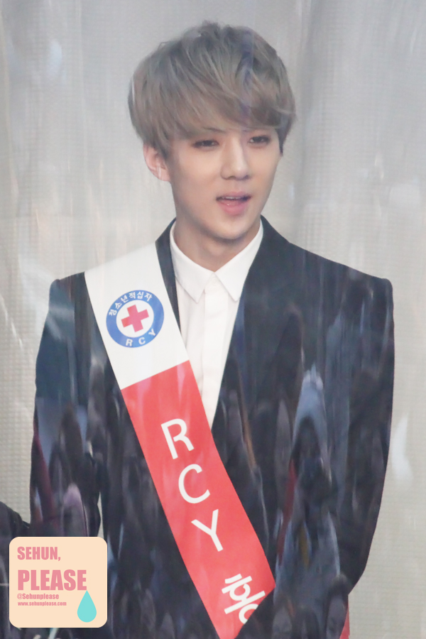 [Pic] 121202 Sehun - Red Cross Youth [Sehun Please] 6P  