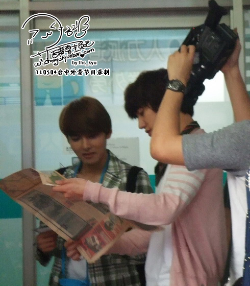 110504 Kyuwook recording @Taichung 