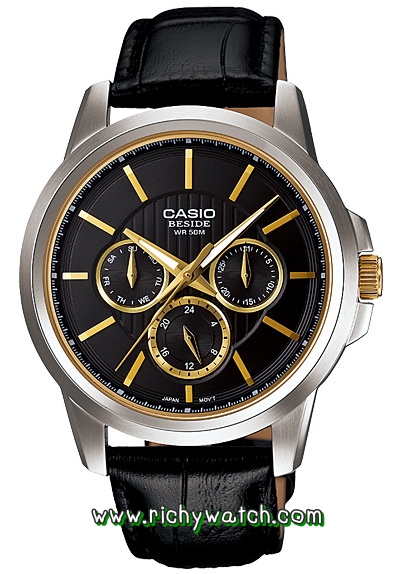 นาฬิกา Casio Beside BEM-307BL-1A1V
