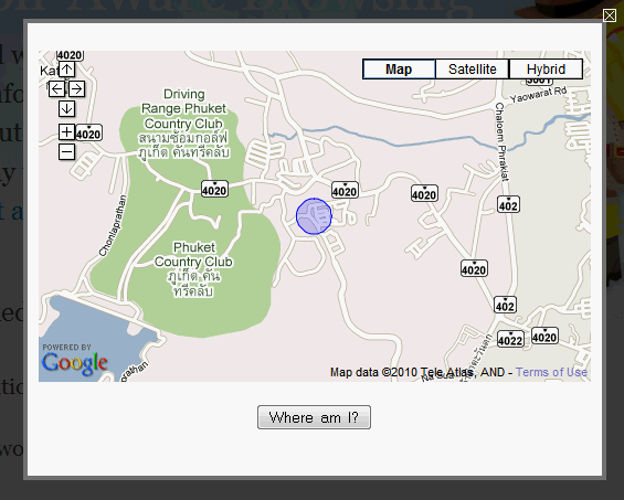geolocation api via wifi