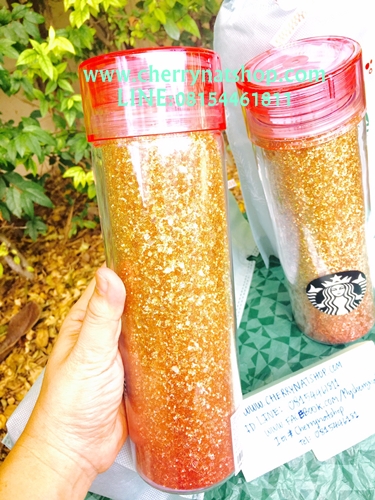 กระติกน้ำวิ้งค์เกาหลีtumbler limited Starbucks Korean นำเข้าโดยCherrynatshop