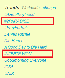 Infinite Trends #2PARADISE INFINITE WON