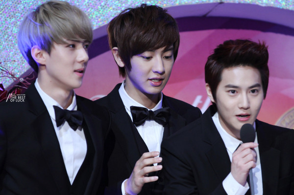 [Pic] 121128 EXO-K at The 19th Korean Entertainment Awards