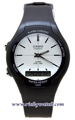 Casio standard Analog - Digital AW-90H-7EV