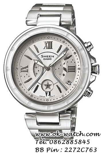 นาฬิกาข้อมือ CASIO SHEEN CRUISE LINE รุ่น SHE-5515D-7A