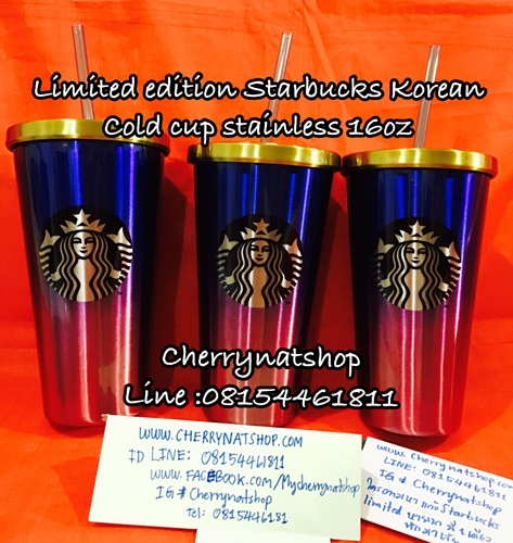 StarbucksKoreanAnniversary17yearsLimited Collection By Cherrynatshop,ขายแก้วสตาร์คบัสค์แท้