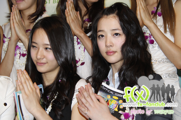 f(x) in Thailand 18-03-10:Krystal,Sulli