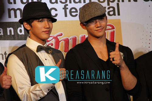 Mnet Ultimate Press Conference 17-09-10:Junsu+Junho-2PM