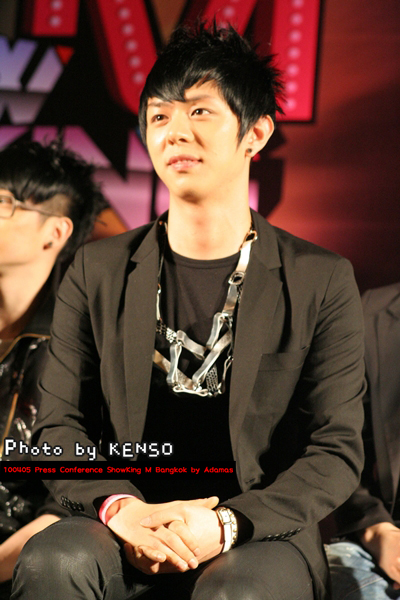 100405 ZE:A(제국의아이들) Press Con. SHOW M KING 3 JunYoung