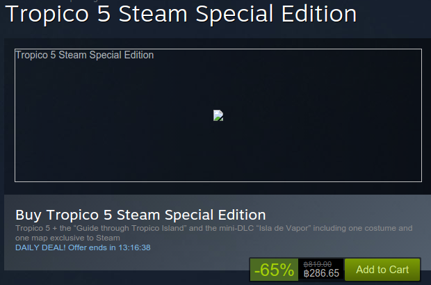 Tropico 5 Special Edition Steam Key GLOBAL - G2ACOM