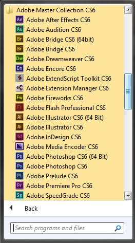 Adobe CS6 ติดตั้งเรียบร้อย