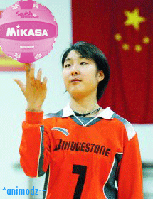yin na chinese volleyball player