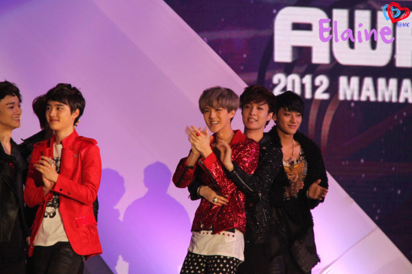 [Pic] 121130 Sehun @ MAMA 2012