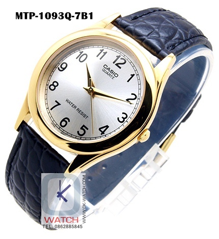 Casio, Men, สายหนัง, MTP-1093, MTP-1093Q, MTP-1093Q-7, MTP-1093Q-7B, MTP-1093Q-7B1