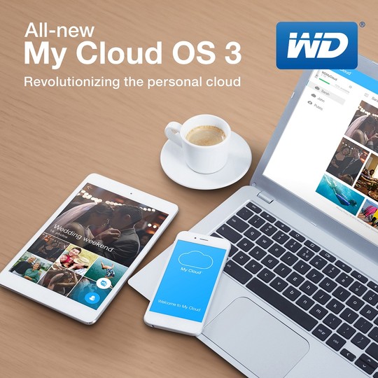 WD ยกระดับการจัดเก็บข้อมูลบนคลาวด์ใหม่ล่าสุดด้วย My Cloud OS 3