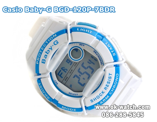 Casio , Baby-G , BGD-120 , BGD-120P , BGD-120P-7B , BGD-120P-7BD , BGD-120P-7BDR 