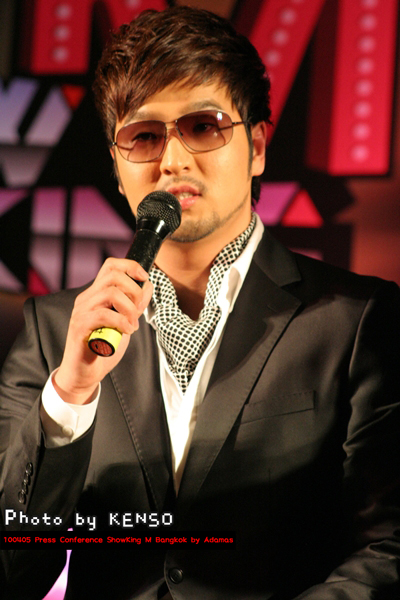 100405 Kim Tae Woo(김태우) Press Con. SHOW M KING 6