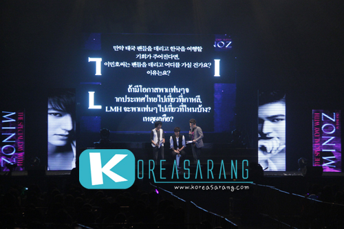 LEE MIN HO in Thailand 16-10-10