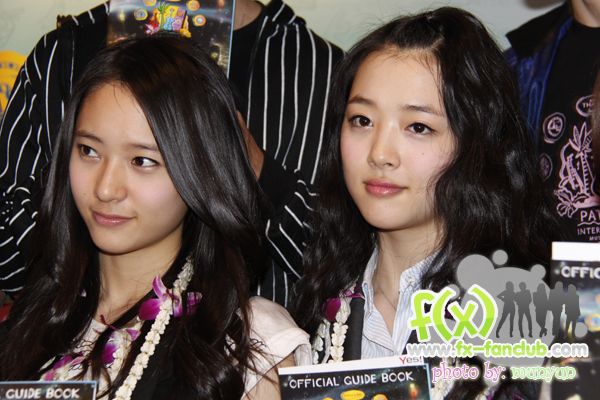 f(x) in Thailand 18-03-10:Krystal,Sulli