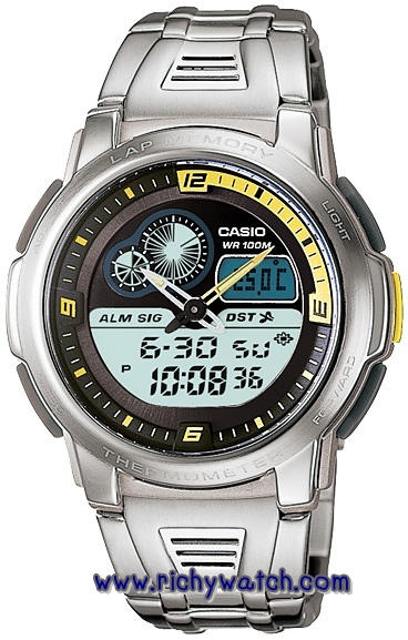 Casio standard Analog - Digital AQF-102WD-9BVDF