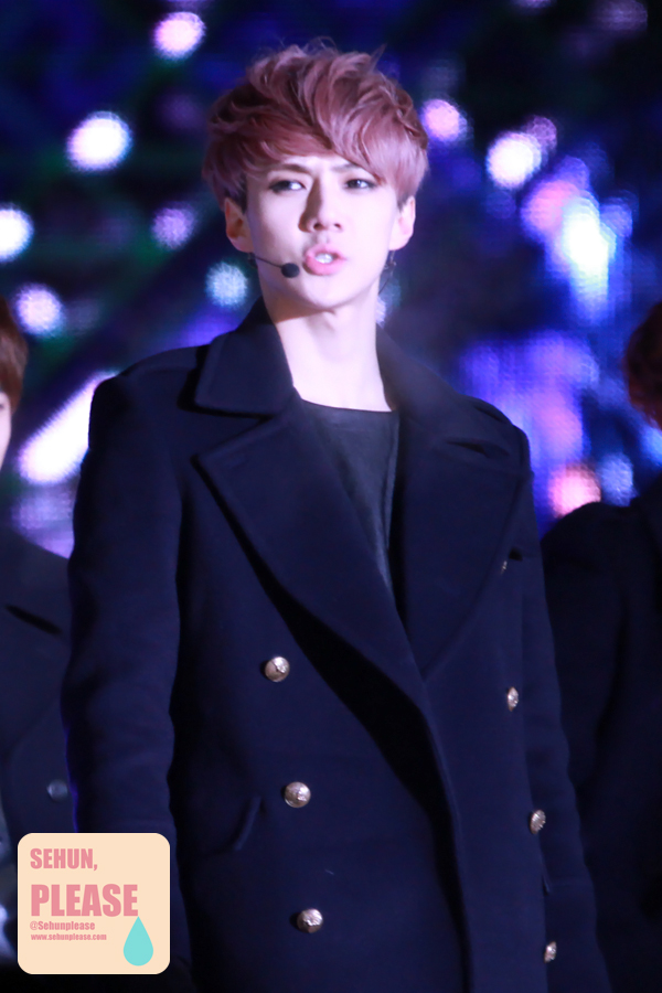 [Pic] 121231 Sehun - MBC Gayo Daejun [Sehun Please] 3P