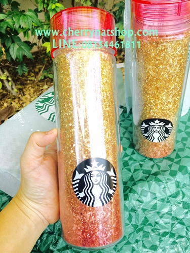 กระติกน้ำวิ้งค์เกาหลีtumbler limited Starbucks Korean นำเข้าโดยCherrynatshop
