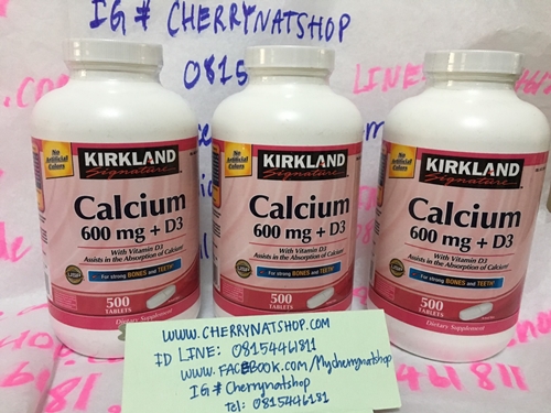 Calcium 600mg Kirkland By Cherrynatshop