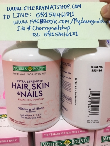 วิตามินบำรุงผมผิวเล็บ ฺBy Cherrynatshop