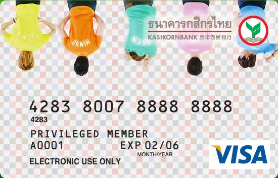 บัตรเดบิตของกสิกรที่นั่งทำเมื่อวาน...หวังว่าจะผ่านนะ เหอๆๆๆ 