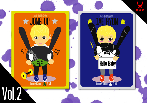 Jong up&Daehyun cartoon