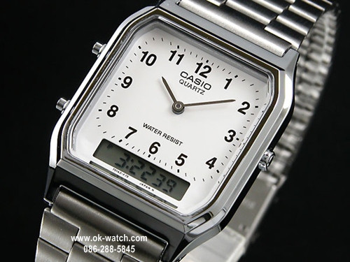 Casio , Active Dial , Silver Tone , AQ-230A , AQ-230A-1 , AQ-230A-7 , AQ-230A-1D , AQ-230A-7B , AQ-230A-7D , AQ-230A-1DM , AQ-230A-7BM , AQ-230A-7DM