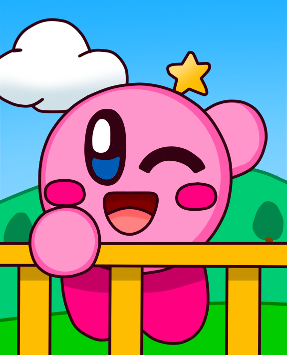 Kirby in Beach