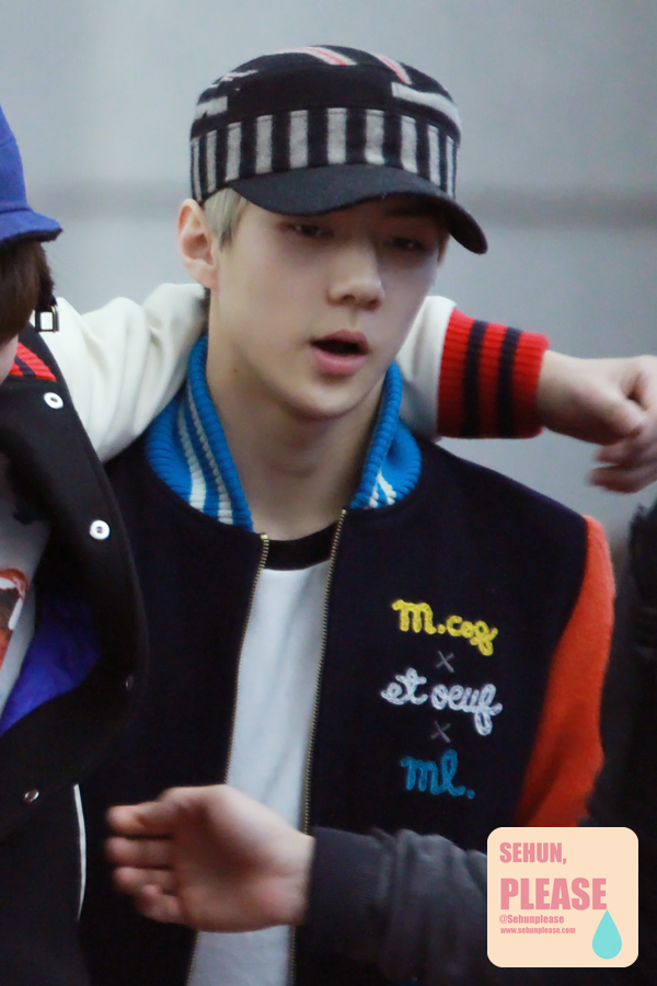 [Pic] 130118 Sehun - ICN Airport [Sehun Please] 2P  