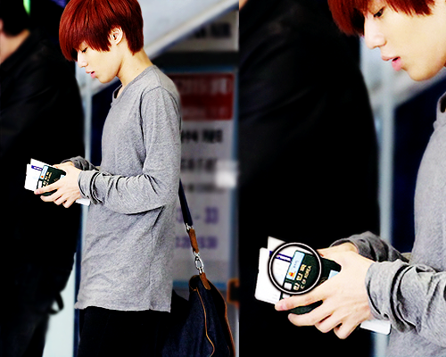 วันก่อนเพิ่งคุยกับเพื่อนไปว่าแทมมันโตเป็นหนุ่มแล้วนะเนี่ย...แต่ขอถอนคำพูดทันทีเมื่อเห็นหมีพูห์ที่ปกพาสปอร์ต - -a