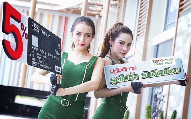 ช้อป กิน เที่ยว รูดไม่ซ้ำร้านค้า ด้วยบัตรเครดิตเทสโก้ โลตัส วีซ่า รับเครดิตเงินคืนสูงสุด 1,500