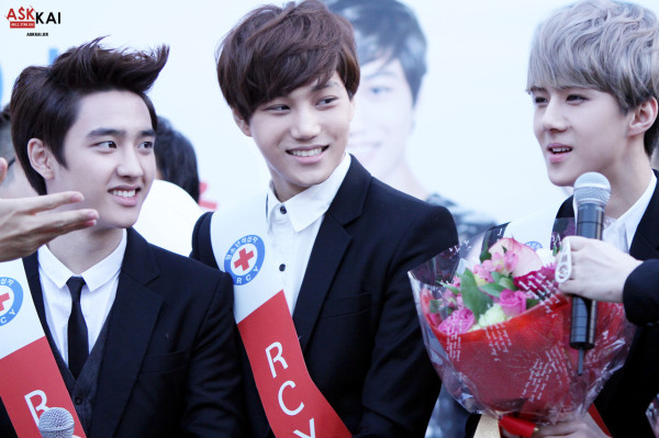 [Pic] 121202 EXO-K @ Red Cross Youth