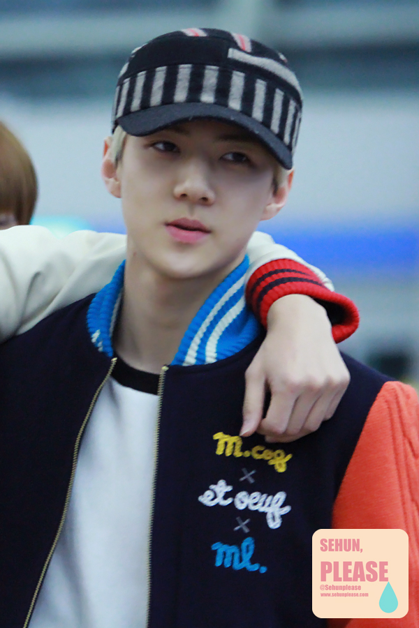 [Pic] 130118 Sehun - ICN Airport [Sehun Please] 2P  