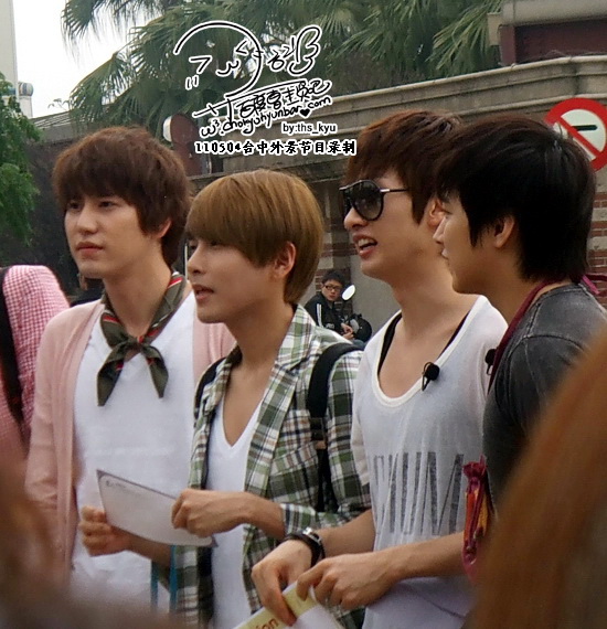 110504 Kyuwook recording @Taichung 