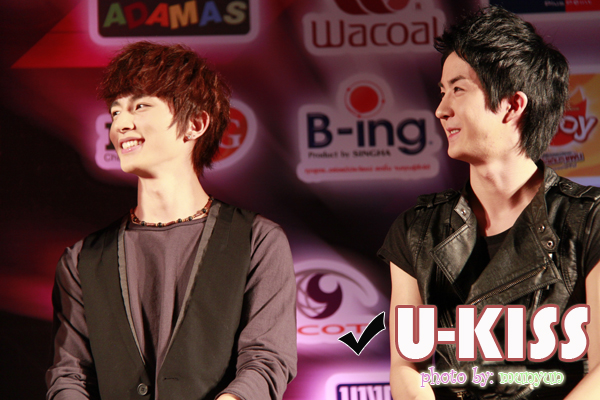 U-KISS in Thailand 05-04-10:Kiseop,Kibum