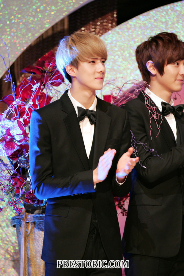[Pic] 121130 Sehun @ MAMA 2012