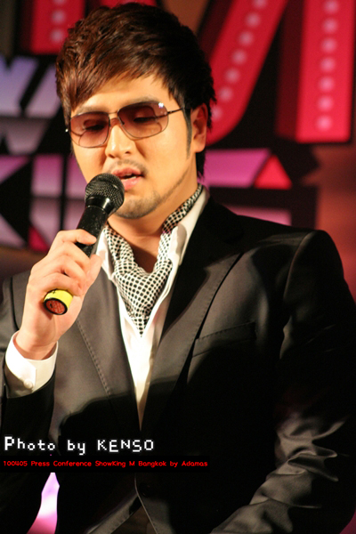 100405 Kim Tae Woo(김태우) Press Con. SHOW M KING 5